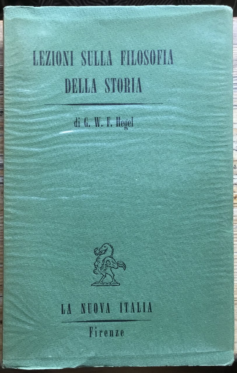 Lezioni sulla Filosofia della Storia. II Il mondo orientale. | Immagine principale