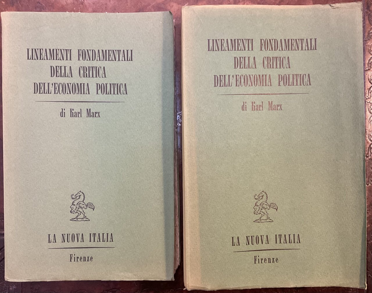 Lineamenti fondamentali di critica dell’economia politica