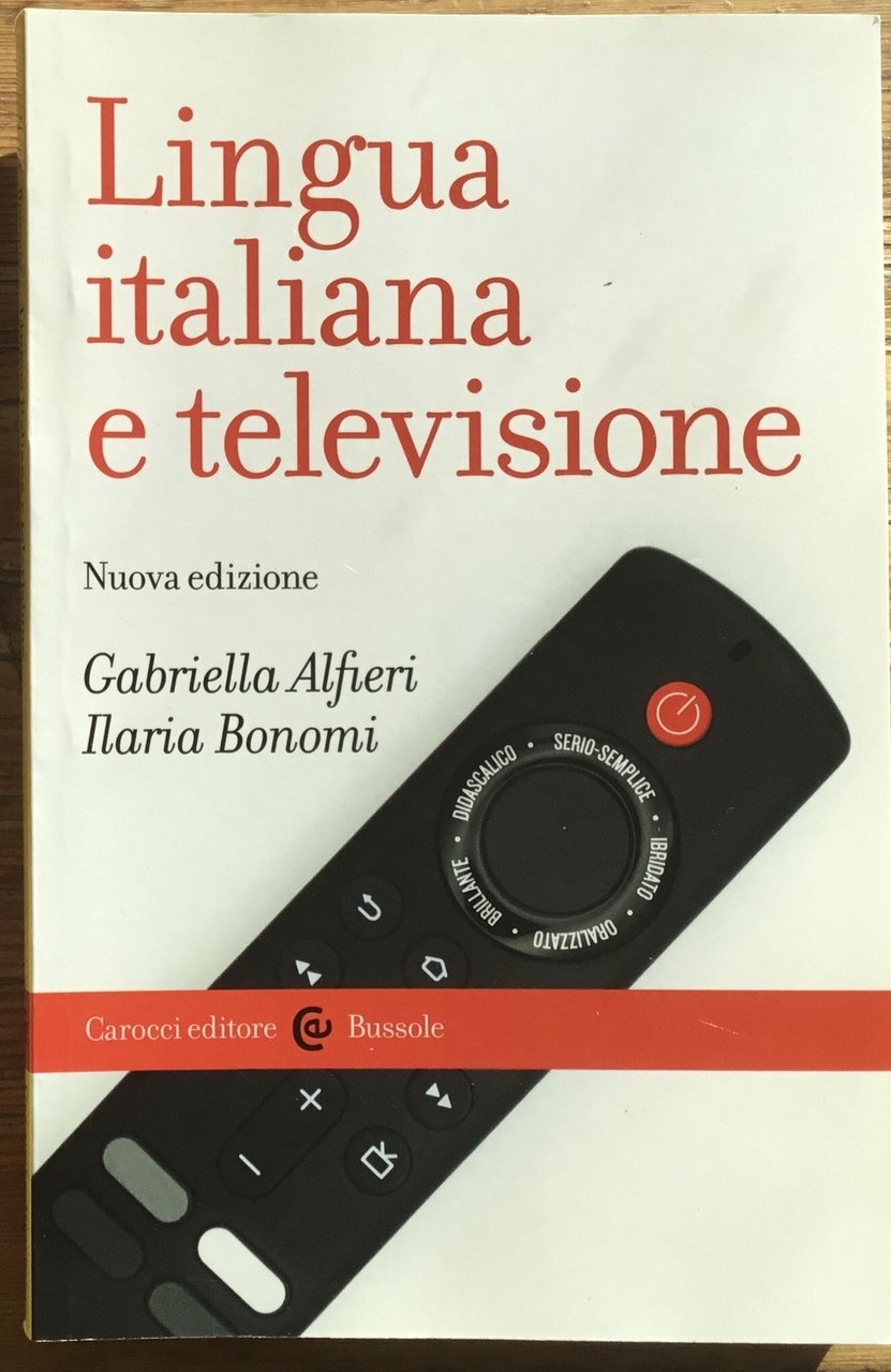 Lingua italiana e televisione.