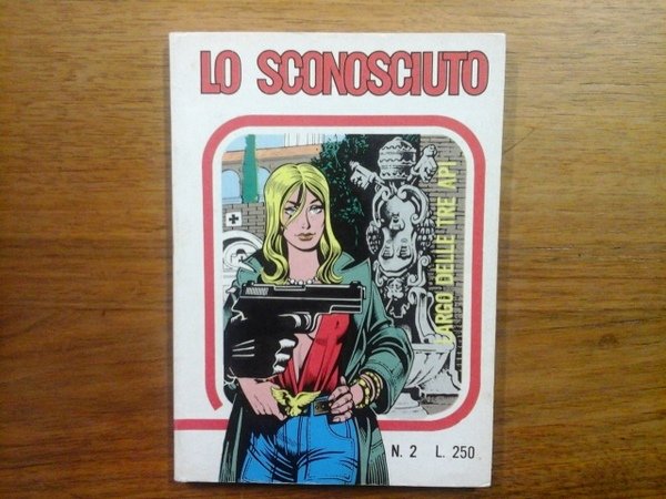 Lo sconosciuto. Largo delle tre api. Anno I, N.2, 1975