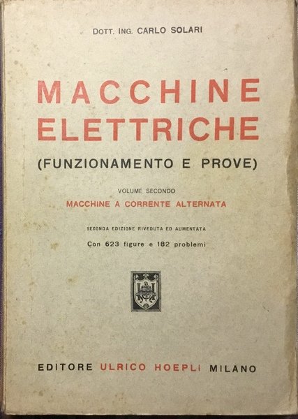 Macchine Elettriche.( Funzionamento e prove)