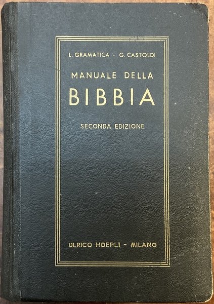 Manuale della Bibbia. Seconda edizione