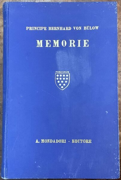 Memorie. Volume I