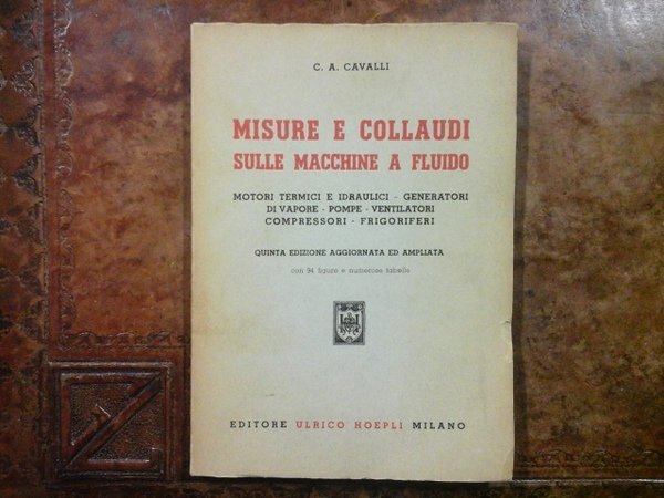 Misure dei collaudi sulle macchine a fluido