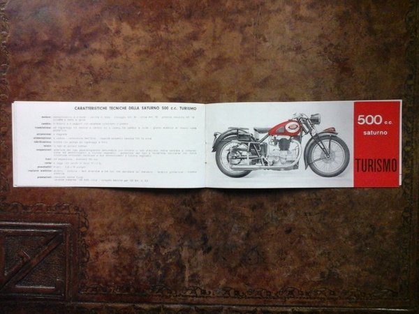 Moto Gilera 1951 Catalogo Generale 1951 produzione moto