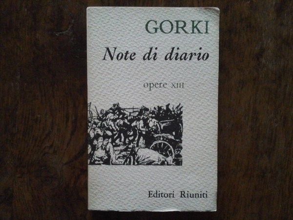 Note di diario, Opere XIII
