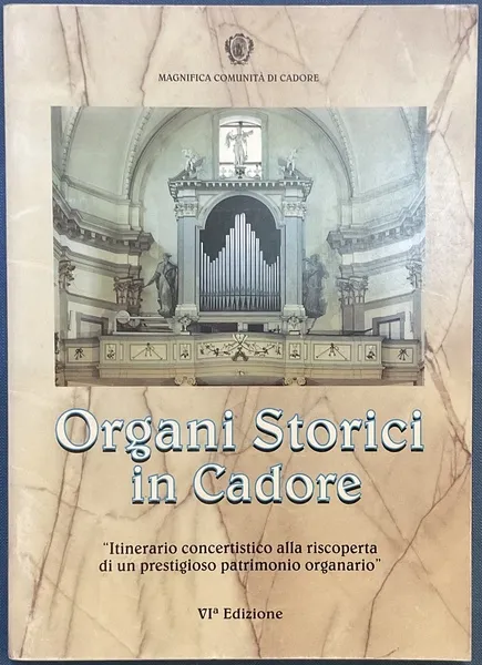 Organi storici in Cadore. VI° Edizione | Immagine principale