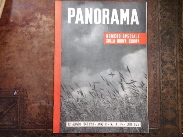 PANORAMA - FASCICOLO N. 14-15 DEL 12 AGOSTO 1940 - …