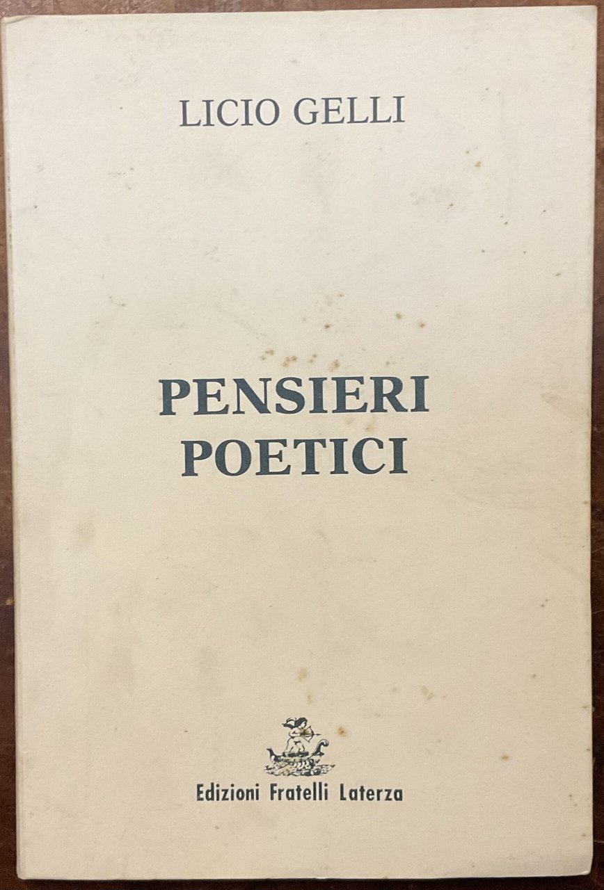 Pensieri poetici
