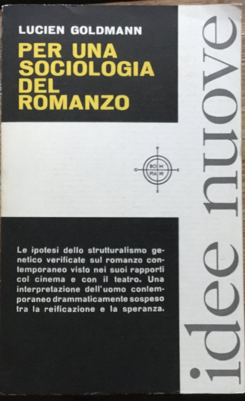 Per una sociologia del romanzo