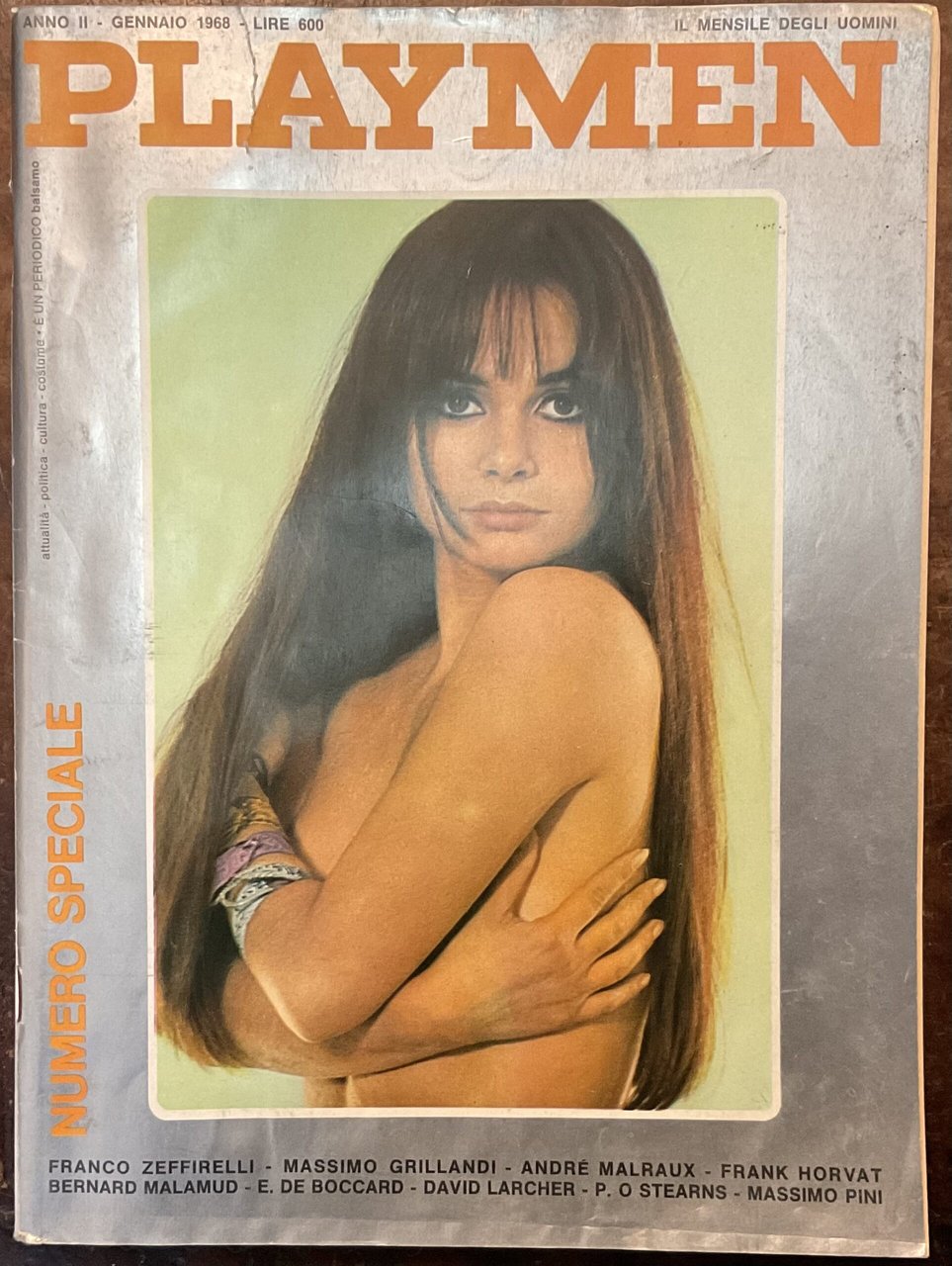 Playmen - Anno II, n.1 - Gennaio 1968