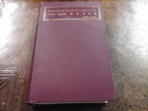 Poesie di Giosuè Carducci 1850 - 1900