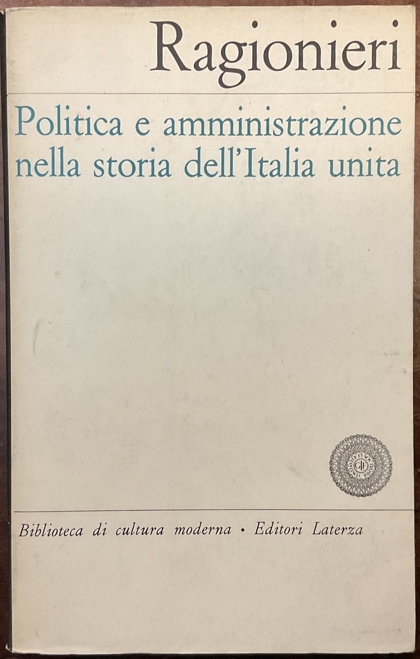 Politica e amministrazione nella storia dell’Italia unita