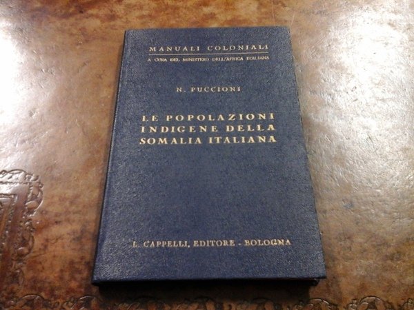 Popolazioni indigene della Somalia Italiana