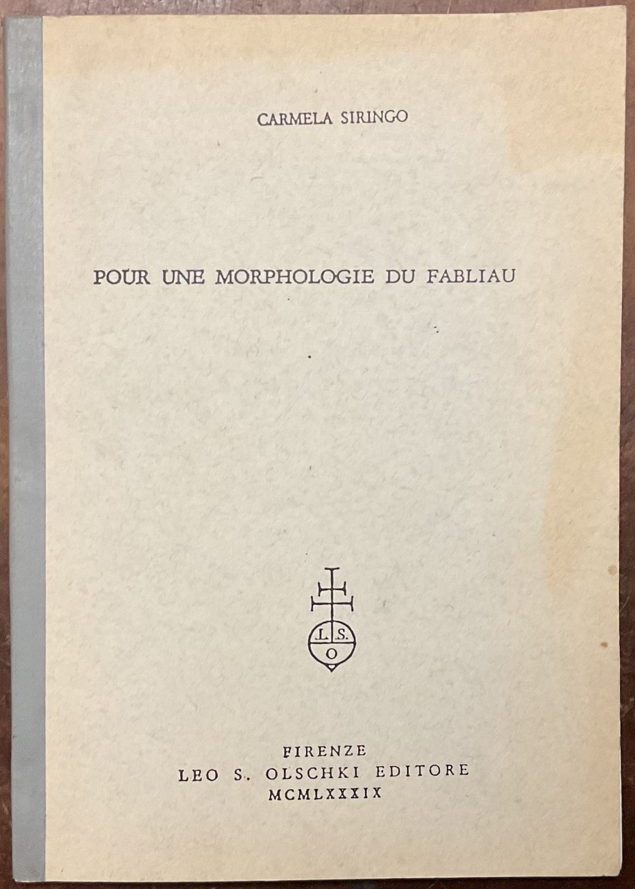 Pour une morphologie du fabliau | Immagine principale