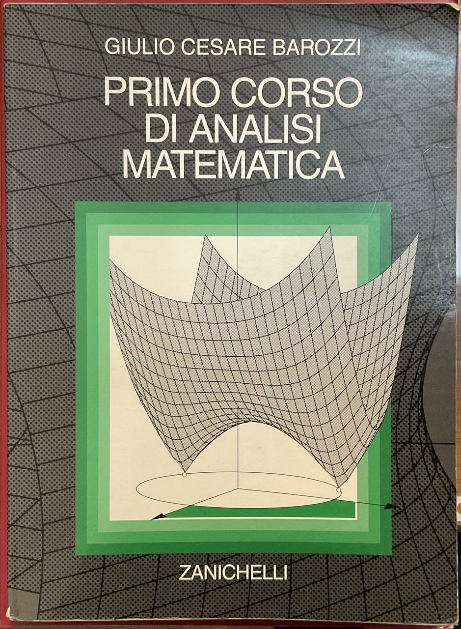 Primo corso di Analisi Matematica