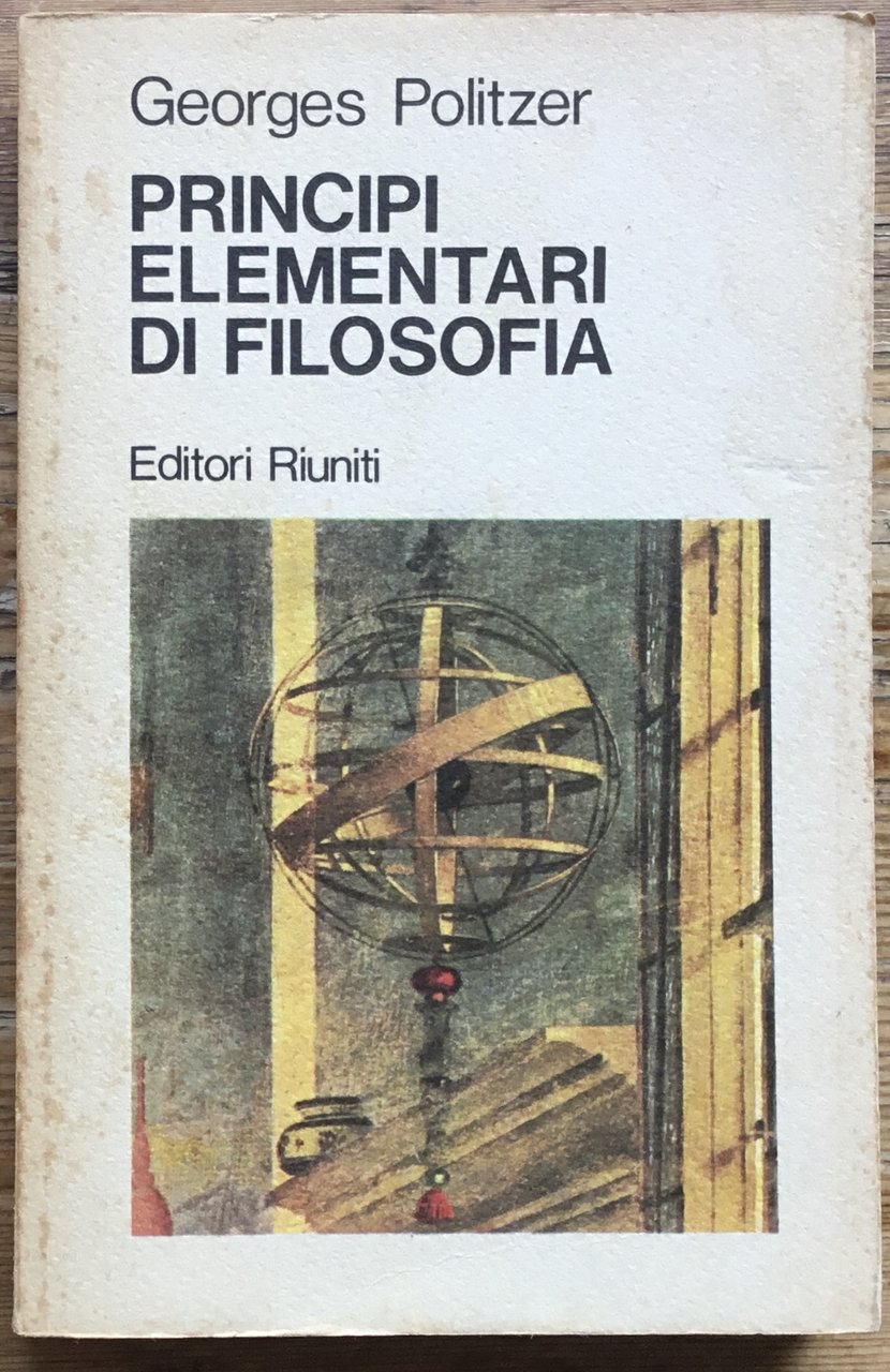Principi elementari di filosofia | Immagine principale