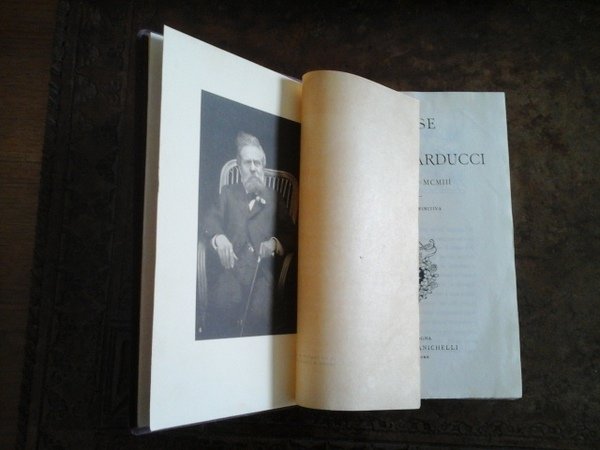Prose di Giosue Carducci MDCCCLIX - MCMIII