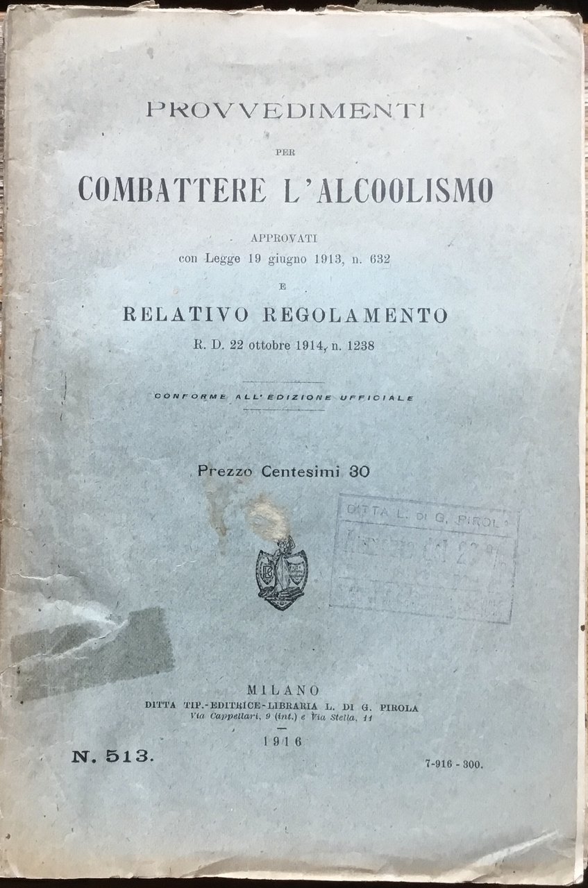 Provvedimenti per Combattere l’alcolismo