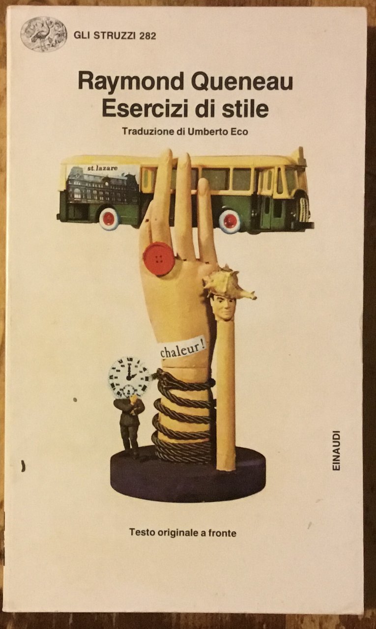 Raymond Queneau. Esercizi di stile. Traduzione di Umberto Eco | Immagine principale