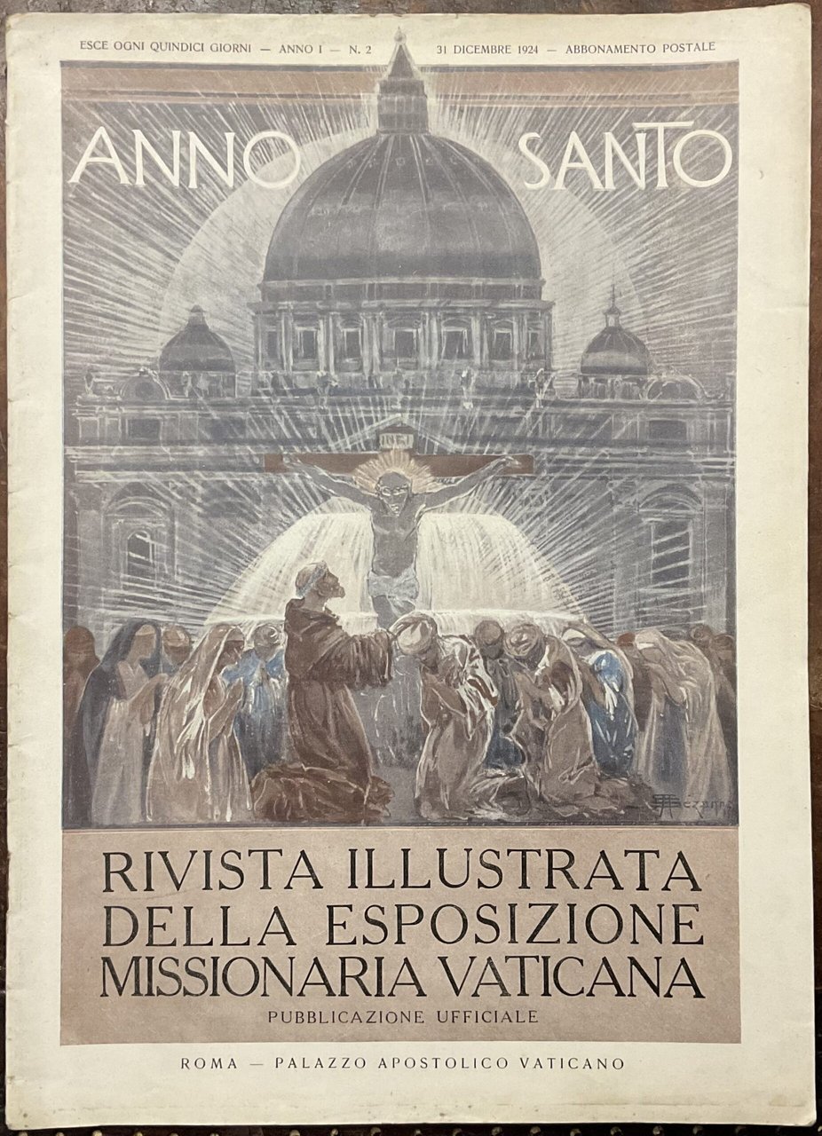 Rivista illustrata della Esposizione Missionaria Vaticana. Anno 1 - N. … | Immagine principale