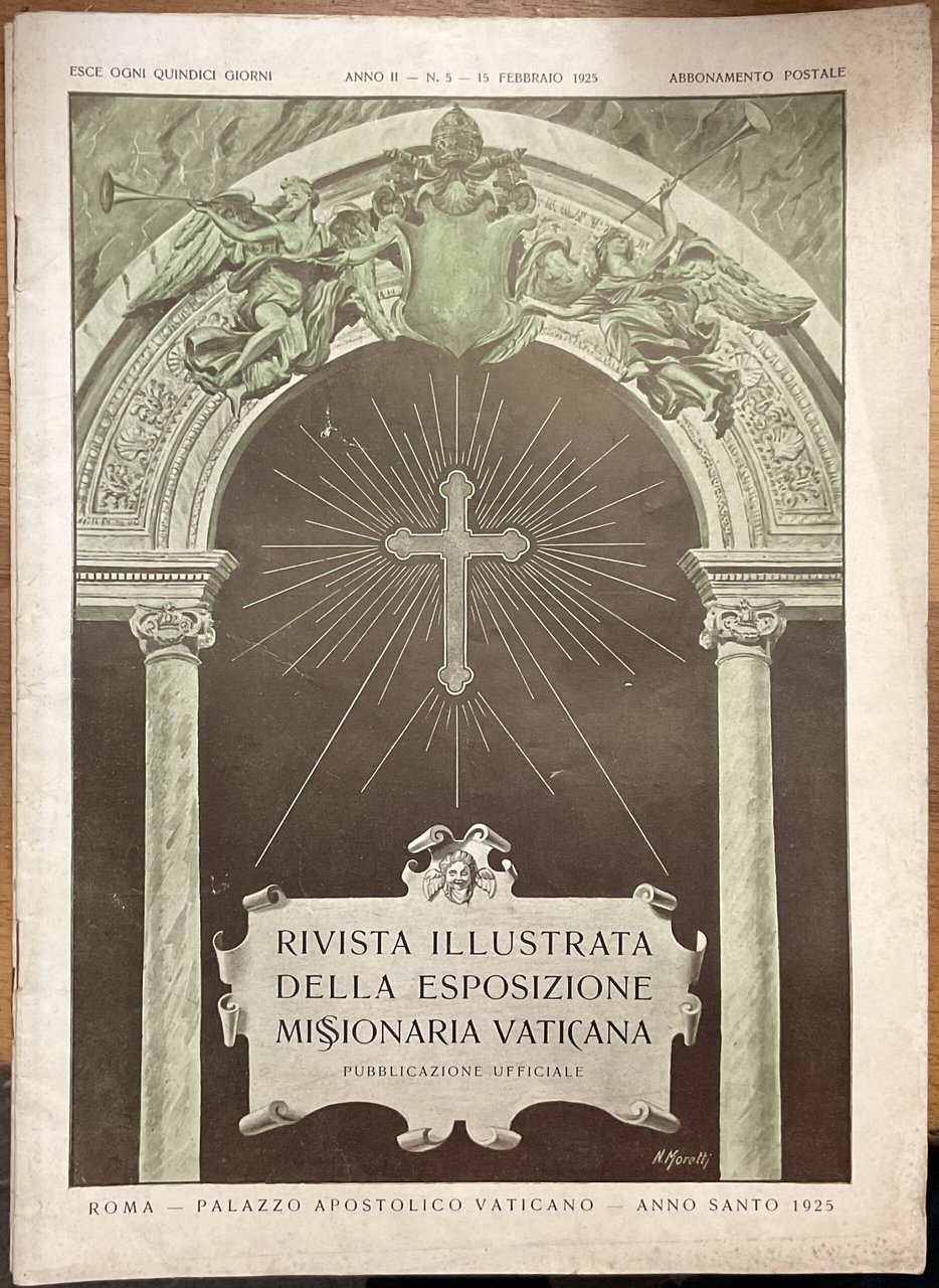 Rivista illustrata della Esposizione Missionaria Vaticana. Anno II - N. … | Immagine principale