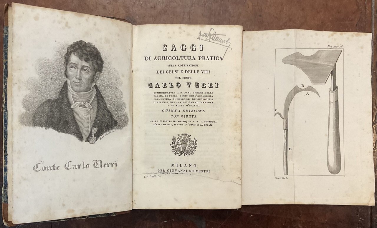 Saggi di agricoltura, pratica sulla coltivazione dei gelsi e delle … | Immagine principale