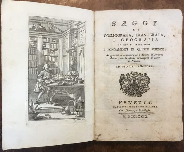 Saggi di cosmografia, uranografia, e geografia in cui si espongono …