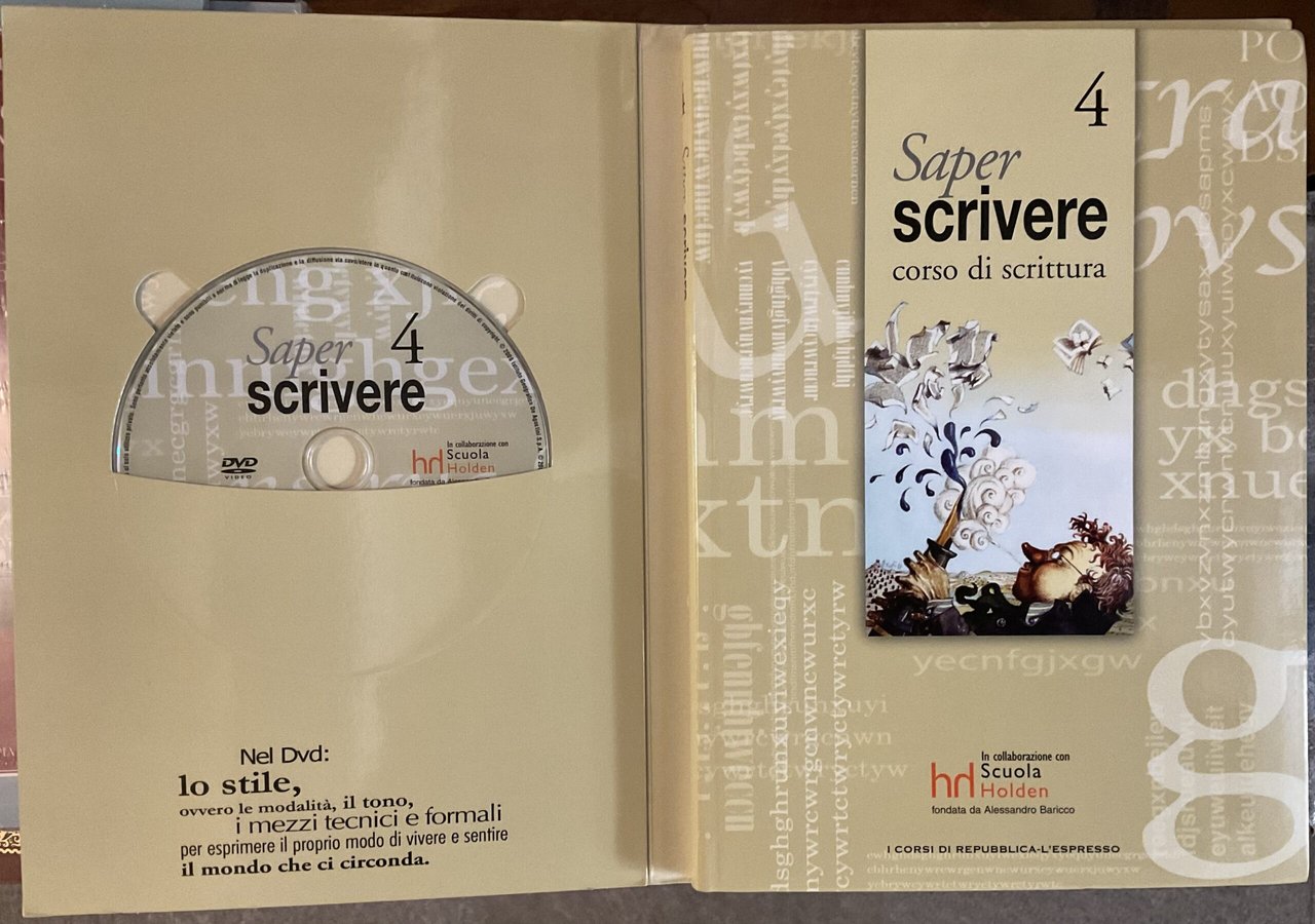 Saper scrivere, corso di scrittura. Vol. 4 + DVD