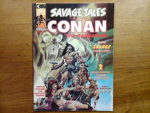 Savage tales featuring Conan the Barbarian n.4, May 1974. Marvel …