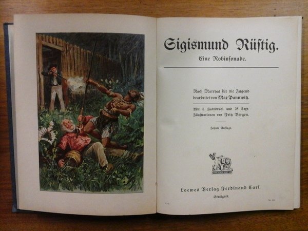 Sigismund Rüstig, Eine Robinsonade.