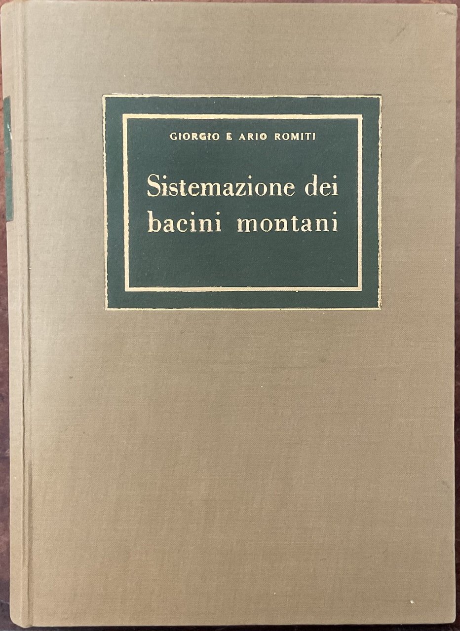 Sistemazione dei bacini montani