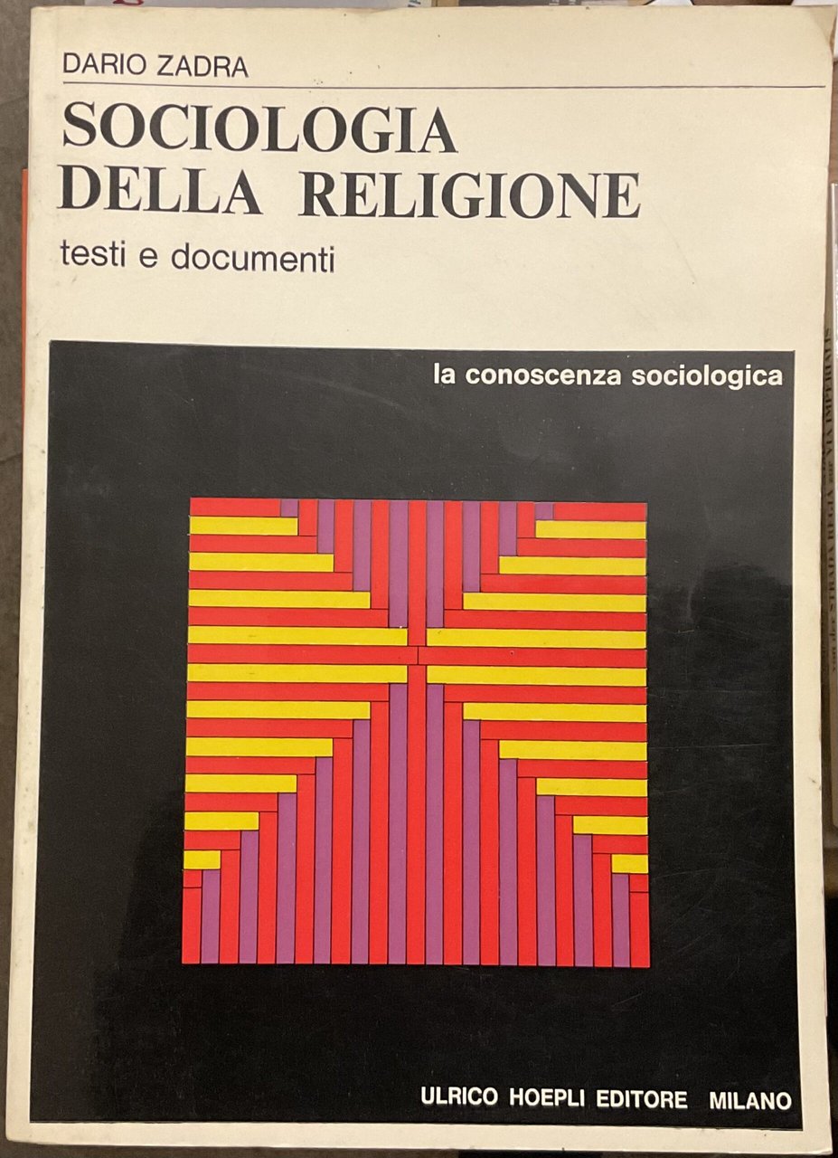 Sociologia della religione. Testi e documenti | Immagine principale