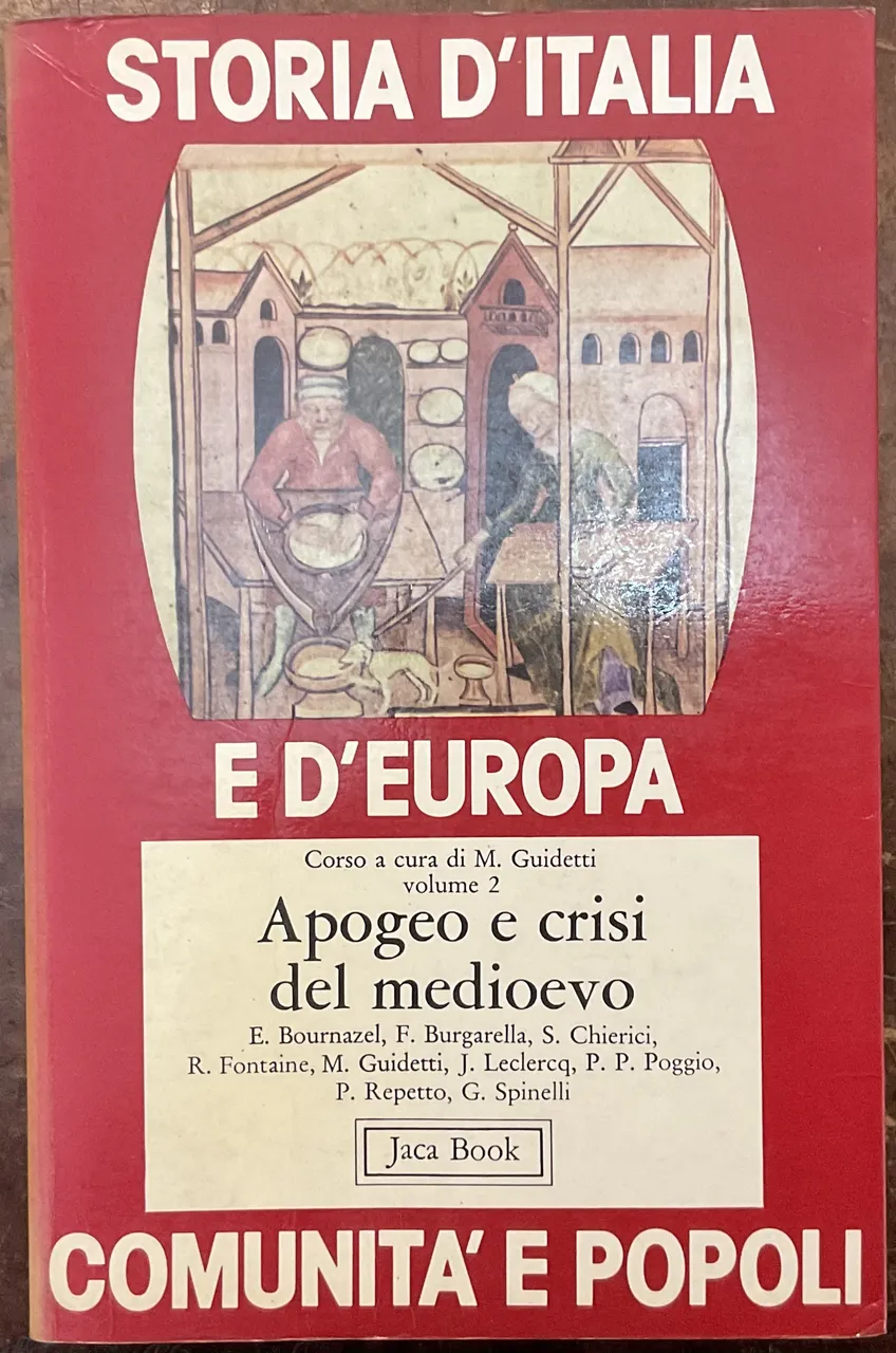 Storia d'Italia e d'Europa. Vol. 2: Apogeo e crisi del … | Immagine principale