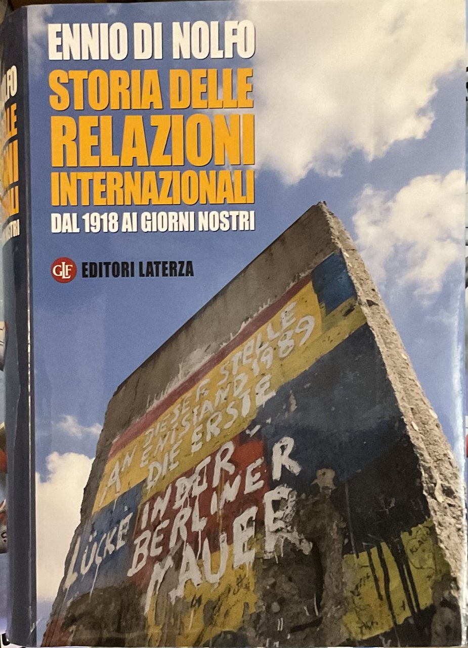 Storia delle relazioni internazionali. Dal 1918 ai giorni nostri. | Immagine principale