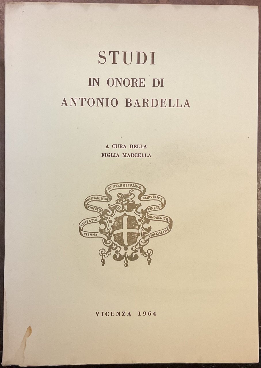 Studi in onore di Antonio Sbardella
