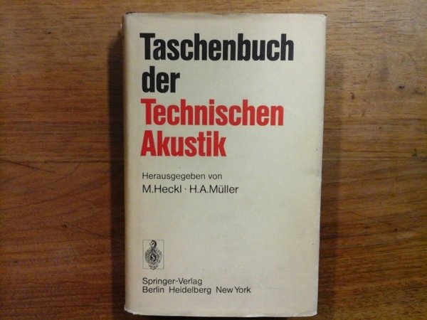 Taschenbuch der Technischen Akustik