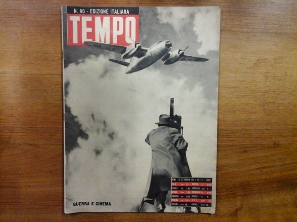 Tempo (rivista). N.90, 13 - 20 febbraio 1941