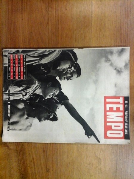 Tempo (rivista). N.93, 6 - 13 marzo 1941