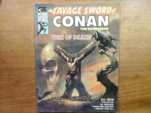 The savage sword of Conan the Barbarian n.5, April 1975, …