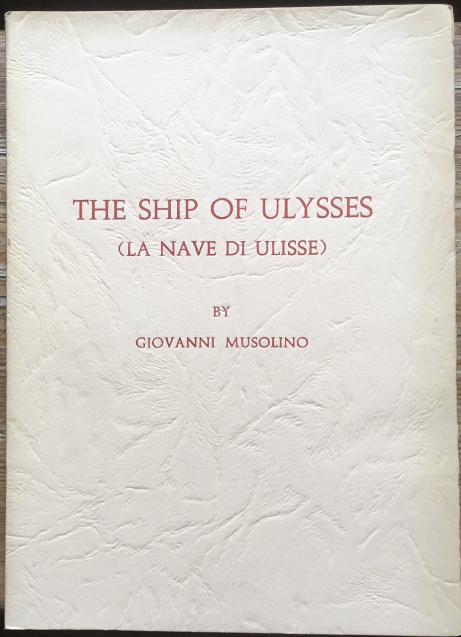 The Ship of Ulysses. (La nave di Ulisse) | Immagine principale