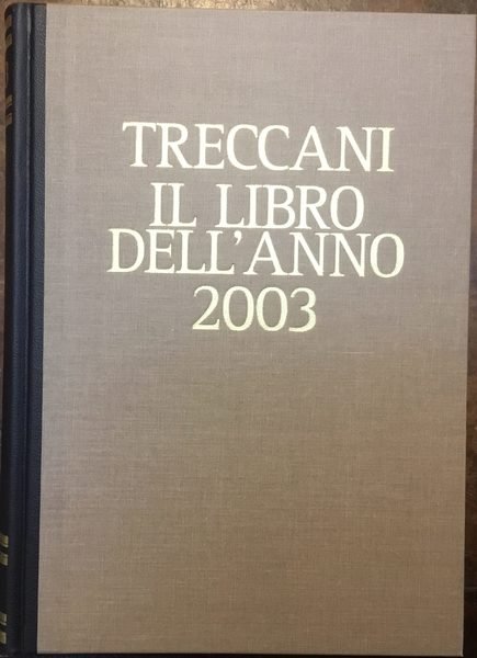 Treccani Il libro dell'anno 2003