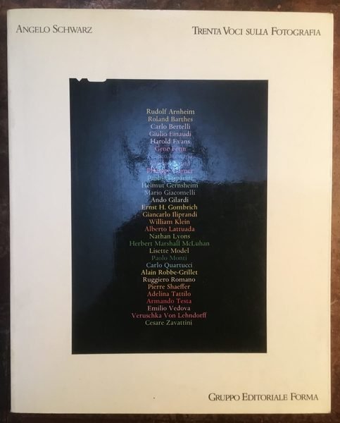Trenta voci sulla fotografia
