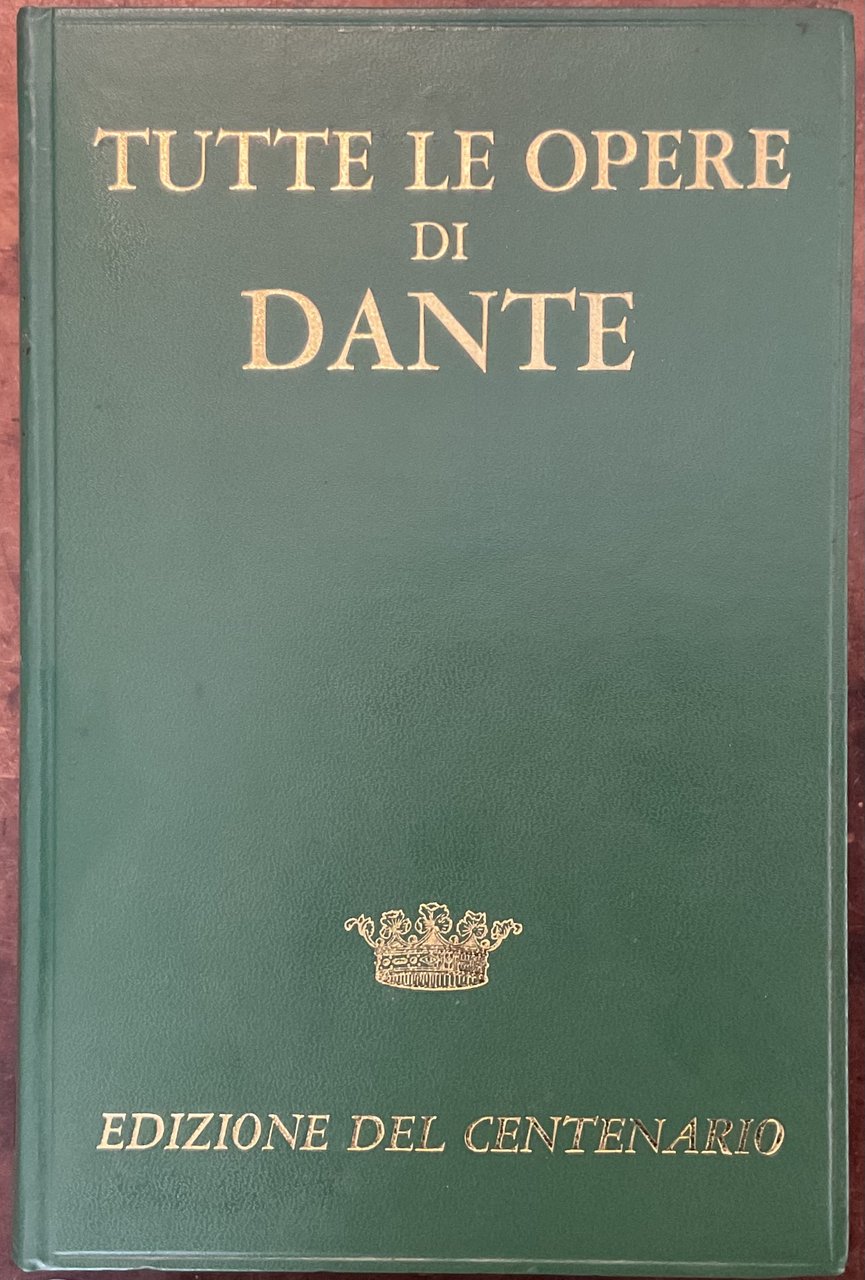 Tutte le opere di Dante