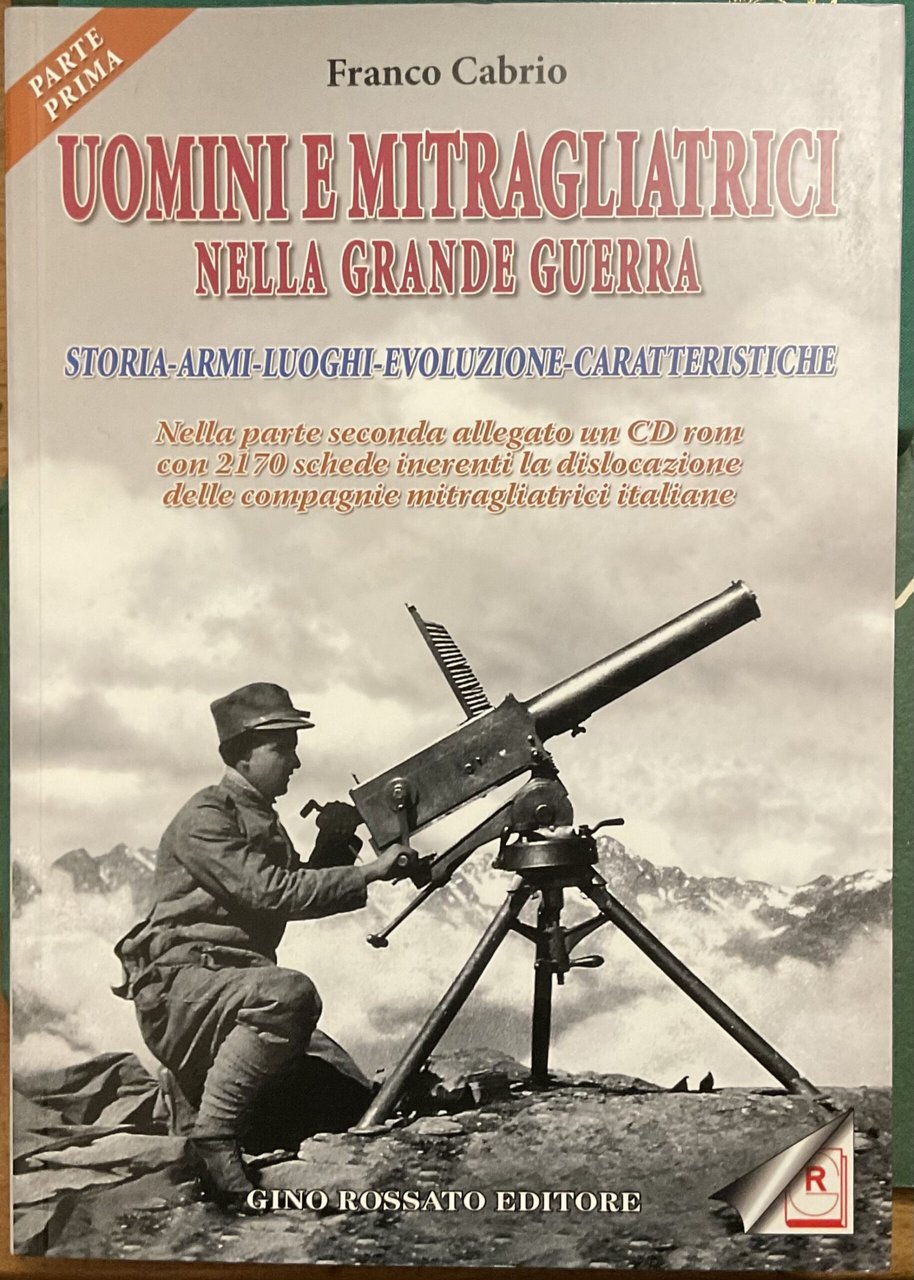 Uomini e mitragliatrici nella grande guerra. Storia-armi-luoghi-evoluzione-caratteristiche. Parte prima | Immagine principale