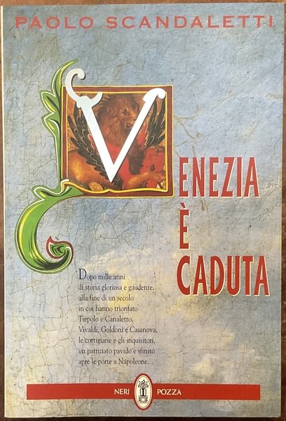 Venezia è caduta. Autografo