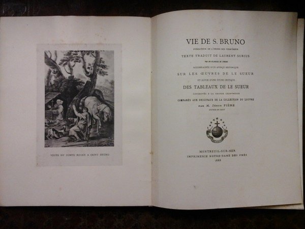 Vie de Saint Bruno fondateur de l'ordre de Chartreux. Texte …