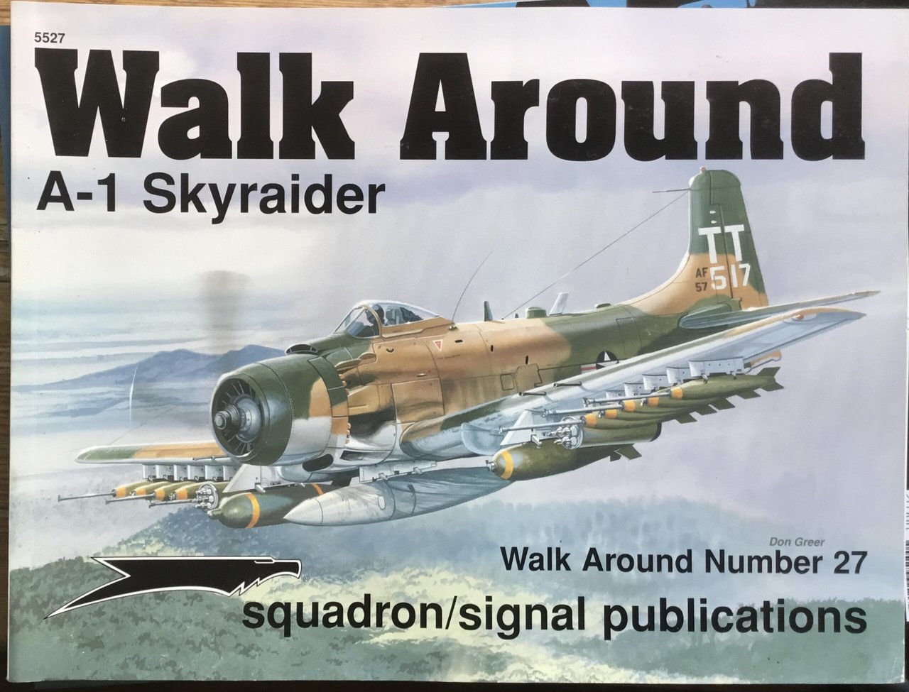 Walk Around. A-1 Skyraider