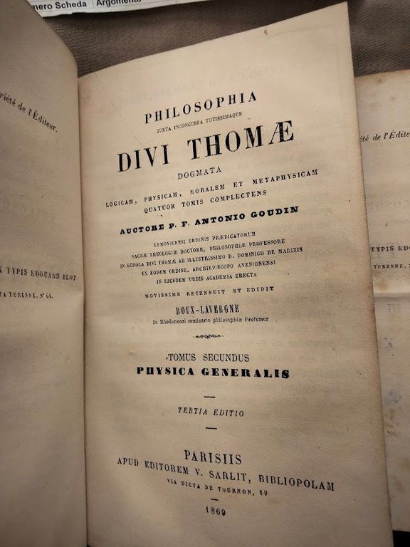 Philosophia juxta inconcussa Divi Thomae dogmata, logicam, physicam, moralem et …
