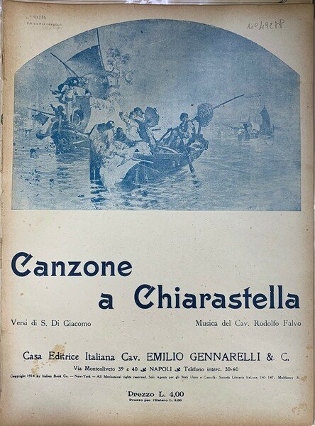 Canzone a Chiarastella.